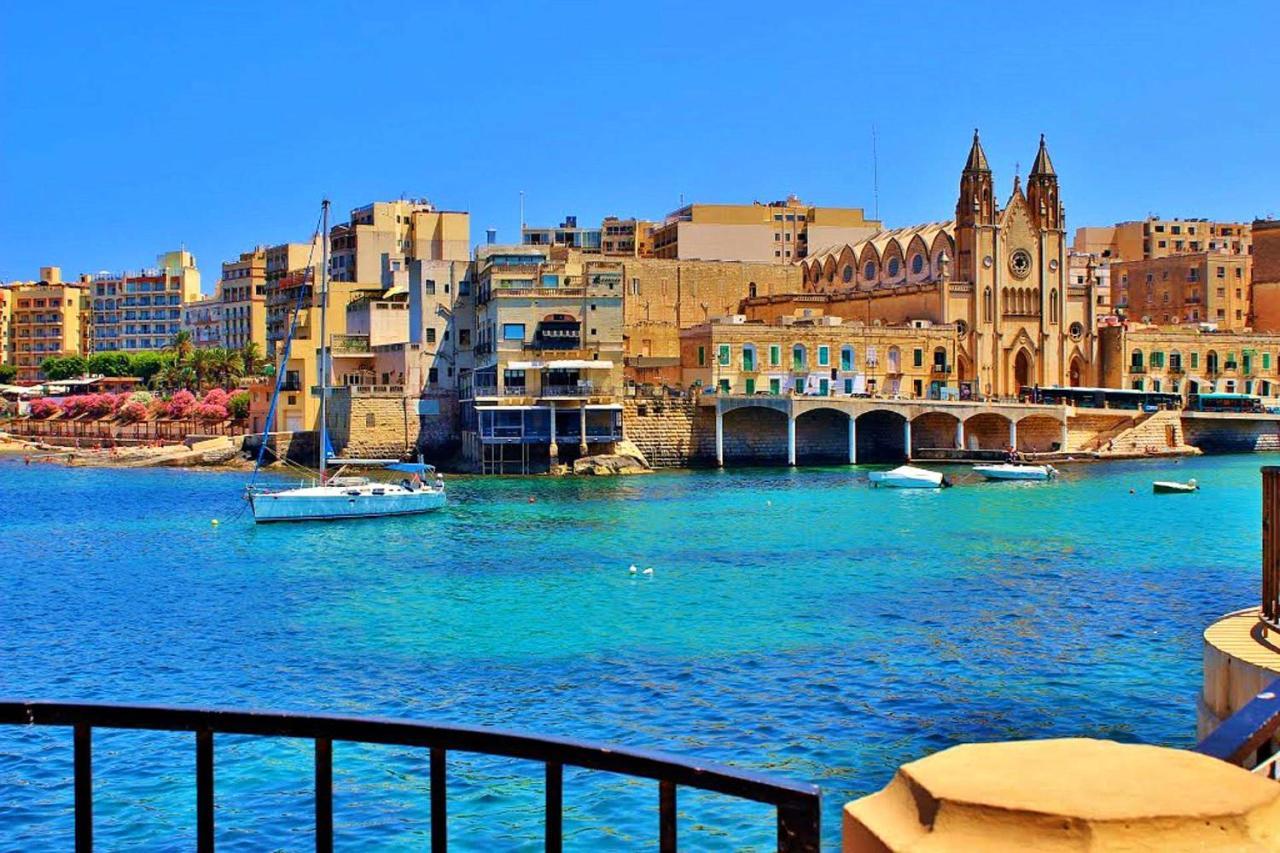 Idyllic Apartment Steps From The Promenade スリーマ エクステリア 写真